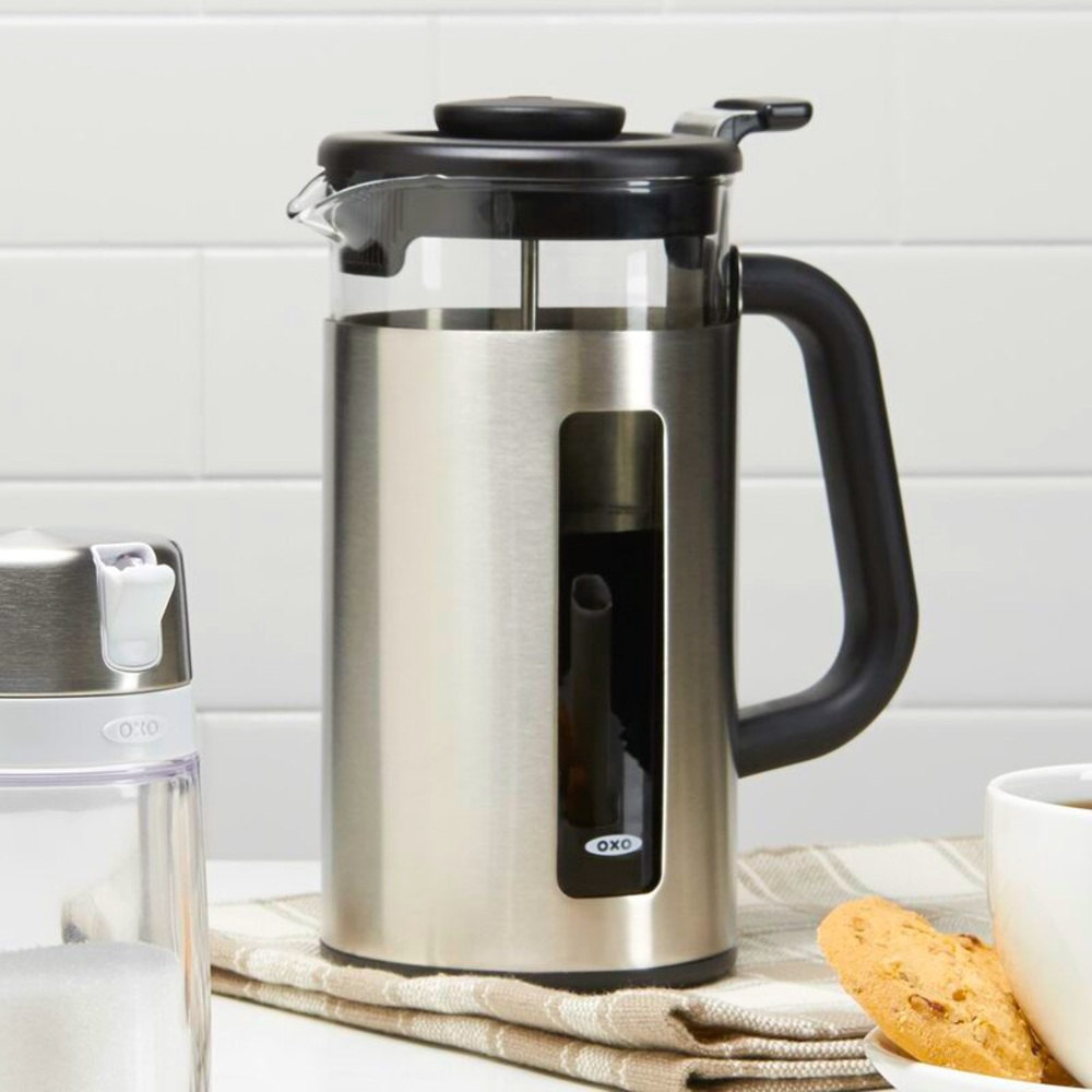 NWOT 8-Cup French Press with GroundsLifter